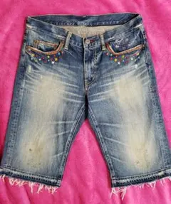 ヒステリックグラマー　デニムハーフパンツ