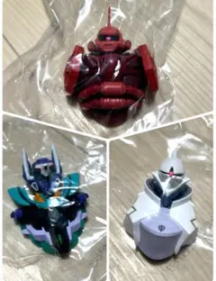 一番くじ　GQuuuuuuX　D賞　モビルスーツヘッドマグネット3種セット