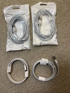 Lightningケーブル 4本セット ホワイト