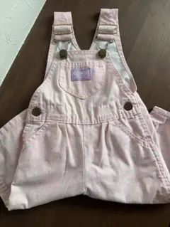 オシュコシュビゴッシュ　オーバーオールピンク