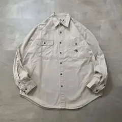 90sCalvin Klein Jeans CKワークシャツ XLベージュ長袖のサムネイル