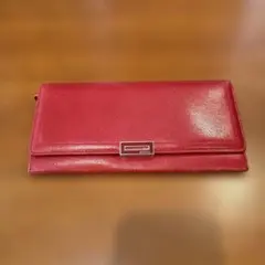 ヨ*ー様 COACH レッド 長財布