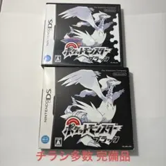 完備品 ポケットモンスター ブラック (ニンテンドーDS)　ケース、箱、取説