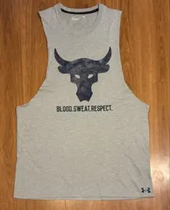 アンダーアーマー PROJECT ROCK ノースリーブ XL BLOOD