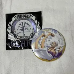 ワンピース 輩缶バッジ GEAR5 麦わらストア限定 ルフィ ONEPIECE