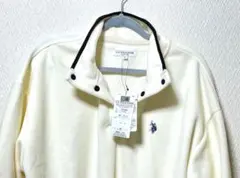 新品タグ付　U.S. POLO ASSN スナップボタンフリースプルオーバー　L