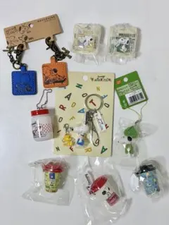 【スヌーピーキーホルダーセット】