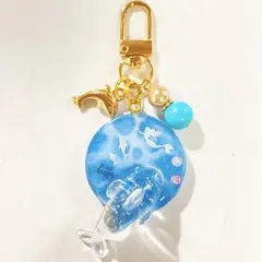 イルカチャーム ✩.*˚マリンブルー - メルカリ
