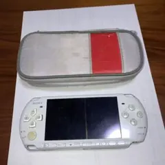 【ジャンク品】SONY PSP-3000 ホワイト ケース付き