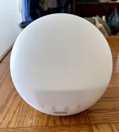 PHILIPS 目覚まし時計 球形 ホワイト PHILIPS SmartSleep ウェイクアップ ライト HF3519/15 ホワイト