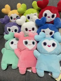 GIGO TWICE LOVELYS ぬいぐるみパペット 全9種コンプリート