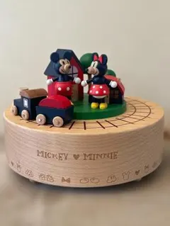 ミッキーマウス 木製クラシックカーオルゴール ©️Disney - メルカリ