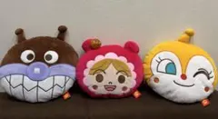 アンパンマン キャラクタークッション 3点セット アンパンマンキーホルダー