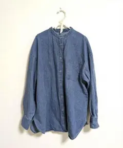 デニムシャツ　М　レディースアウター