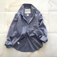 Frank&Eileen BARRY スキッパーシャツ ブルー USA製