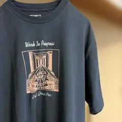 Carhartt WIP デトロイトGP Tシャツ L ネイビーのサムネイル