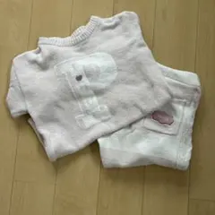 ジェラピケルームウェア ピンク系 ポケット付き