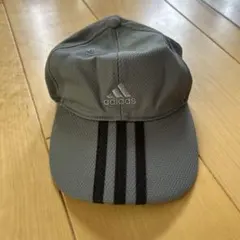 adidas メッシュキャップ グレー　　フリーサイズのサムネイル