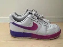 Nike Air Force 1 グレー/ピンク/パープル