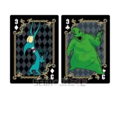 セガ ラッキーくじ ディズニー ヴィランズ パニック ブギー トランプ風カード