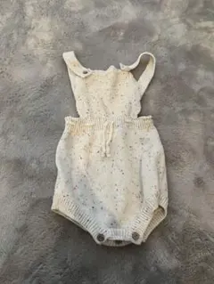 ベビー服 クリーム色ロンパース 95cm以下