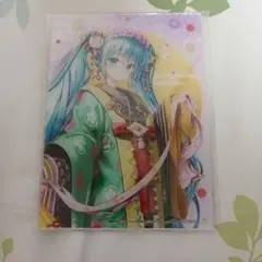 初音ミク はんなり 京都 アクリルパネル