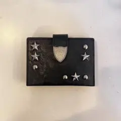 ILLIGO スタッズ付きカードケース ブラック