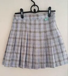 LOVETOXIC チェック柄 プリーツスカート