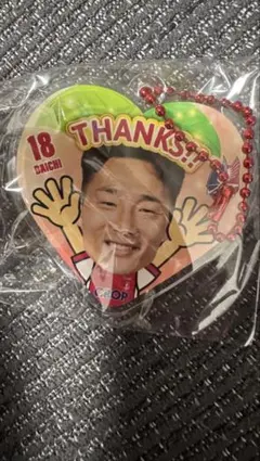 ファジアーノ岡山 25THANKSキーホルダー 田上大地