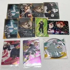 呪術廻戦　グッズセット　缶コースター　クリアカード　フォトカード