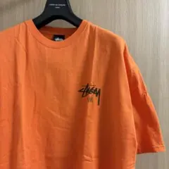 STUSSY GUAM Tシャツ XL ステューシー オレンジ ビッグロゴのサムネイル