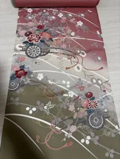 袋帯 西陣謹製 草木染 友禅『仁郎』作の秀品❣️仕立上り 即着用可 袋帯 西陣謹製 草木染 友禅『仁郎』作の秀品❣️仕立上り 即着用可