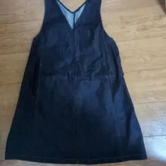 デニムジャンパースカート ワンピース子供用