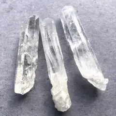 【３本セット！バーコード綺麗！希少】レムリアンシードクリスタル　ポイント　72