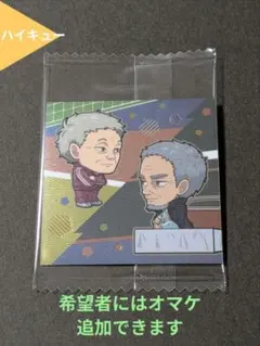 ⭐シークレット ハイキュー にふぉるめーしょん シール ウエハース⭐