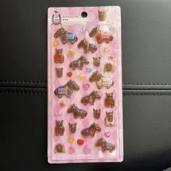 サラブレッドコレクション ぷっくりシール リバティアイランド
