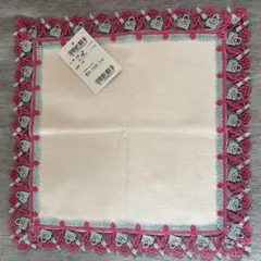 新品 近沢レース 25ans ヴァンサンカン 11月号 タオルハンカチ ピンク