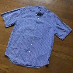 90s ラルフローレン ボタンダウン ショートスリーブ チェックシャツ ￼のサムネイル