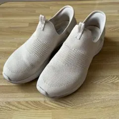 【レディース】スケッチャーズ　スリップインズ　23.5cm ベージュ