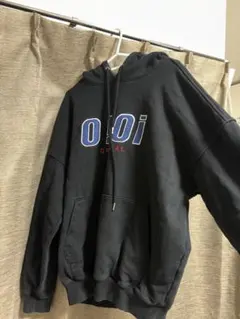 5252 BY ooi ブラック フード付きパーカー M