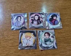 鬼滅の刃　リロホテルズ　コラボ　缶バッジ　5点セット