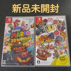 スーパーマリオ 3Dワールド + スーパーボンバーマン Rのサムネイル