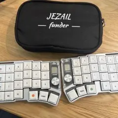 新品JEZAIL funder Cornix LP オレンジ 無線分割キーボード - メルカリ