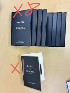 CHANEL ブルードゥシャネル サンプル 9点セットのサムネイル
