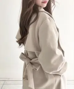 MAJESTIC LEGON バックデザインチェスターコート