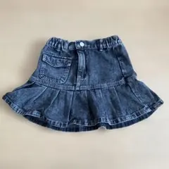 SHEIN ダークデニム フレアスカート 130