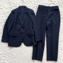 美品✨️ザスーツカンパニー 洗える パンツスーツセット 紺 上40下42
