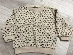 【新品未使用】ヒョウ柄 トレーナー 100cm 子供