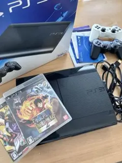 PS3 本体　CECH-4300C コントローラー2個セット➕ソフト2本