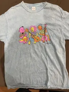 WANIMA バンドイラスト Tシャツ ライトブルー